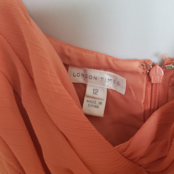 London Times Formal Mini Dress - NWT size 11/12 - Picture 6 of 12